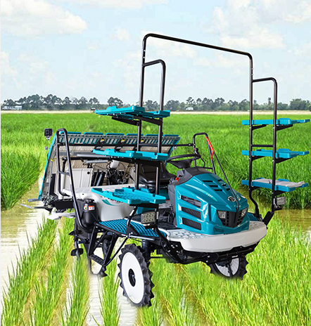 LIANGYI 2ZG-6D Riding Type Rice Transplanter