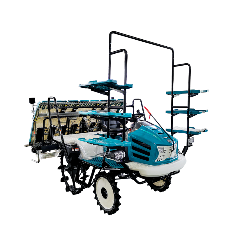 LIANGYI 2ZG-8D Riding Type Rice Transplanter